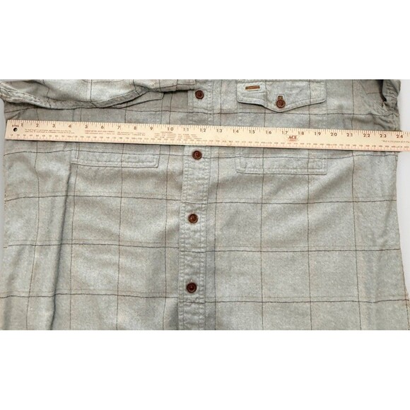 Orvis Fairbanks Flannel Shirt Mens Large Classic Fit Button Up Long Sleeve - Picture 6 of 11